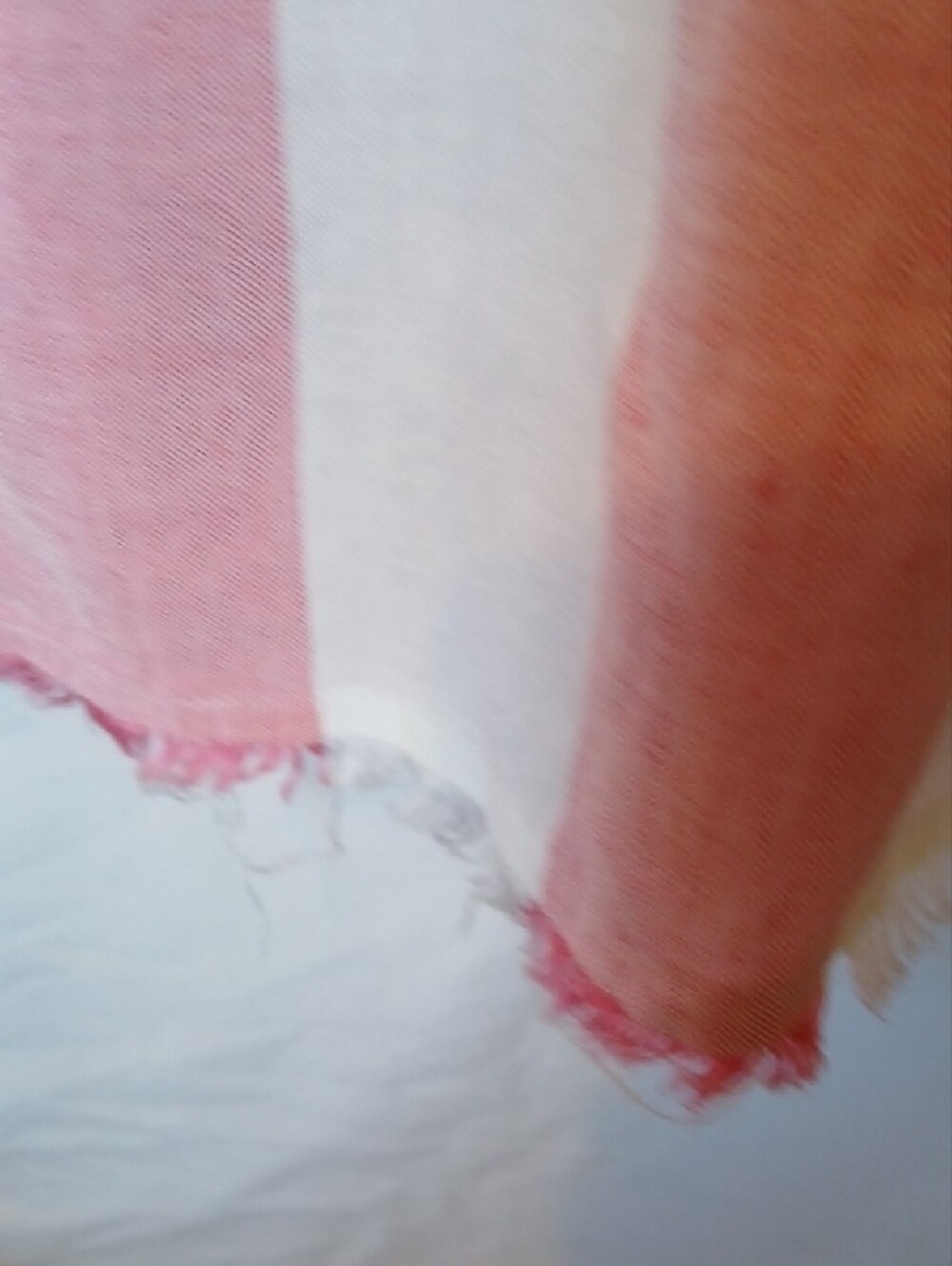 Tommy Bahama Pink and White Striped Button-Down Shirt - Picture 4 of 6